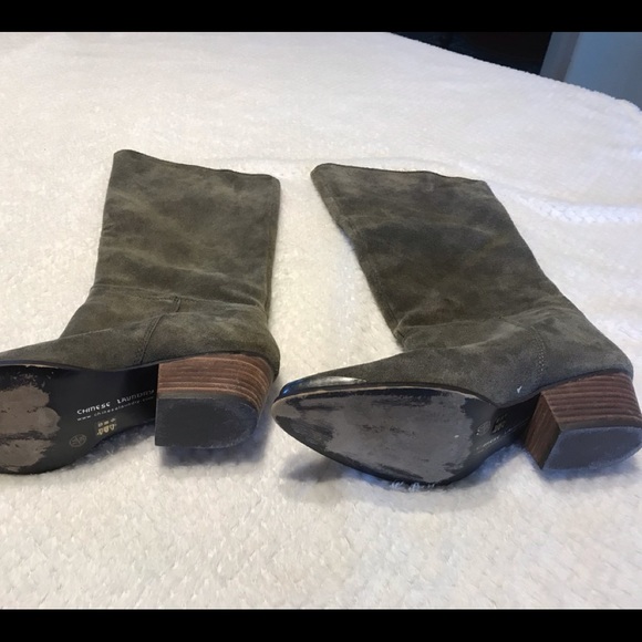 Chinese Laundry Suede Boots - Picture 2 of 4